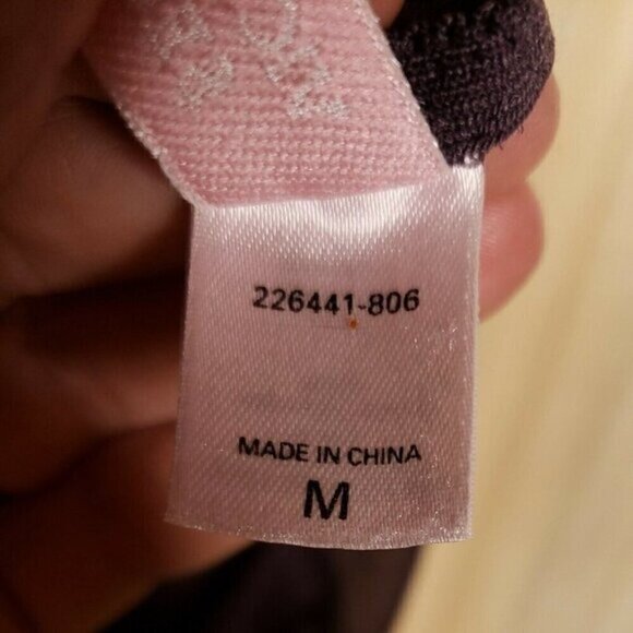 Victoria's Secret Womens Purple Semi Sheer Babydoll Medium - Picture 7 of 8